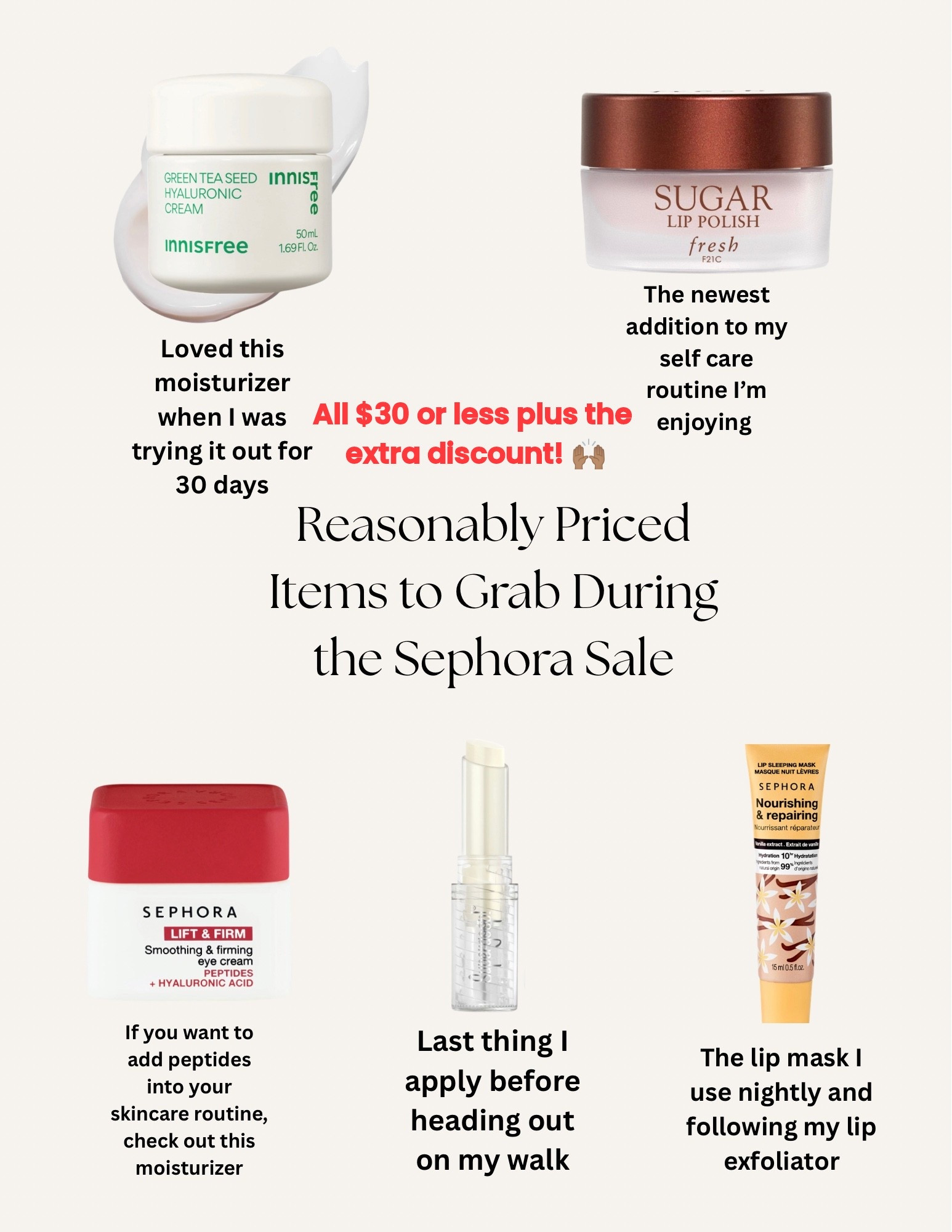 Some of my favorites to grab during the @Sephora savings event. All less than $30 plus your Beauty Insider discount!

#LTKSaleAlert #LTKBeauty #LTKOver40
