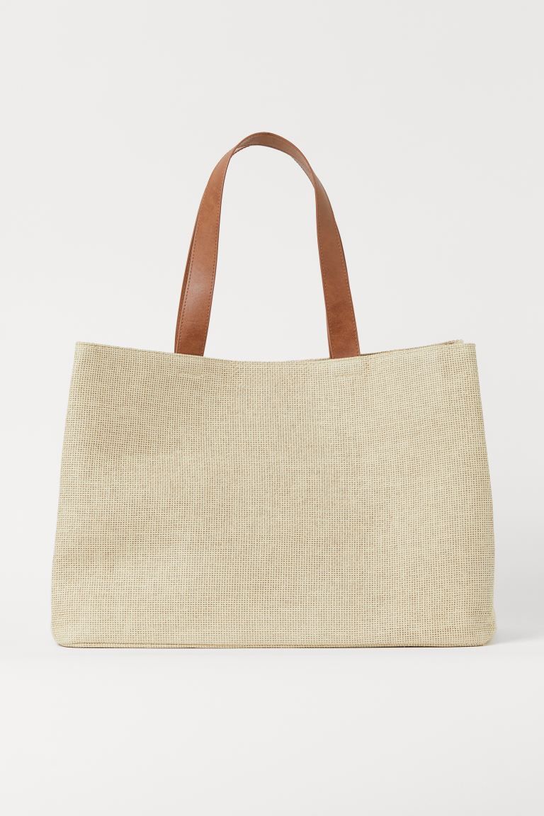 Straw beach bag | H&M (UK, MY, IN, SG, PH, TW, HK)
