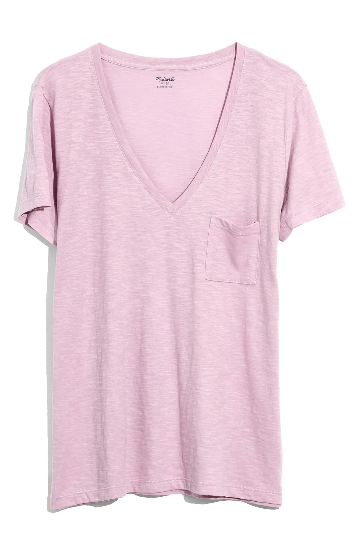 Whisper Cotton V-Neck Pocket Tee | Nordstrom
