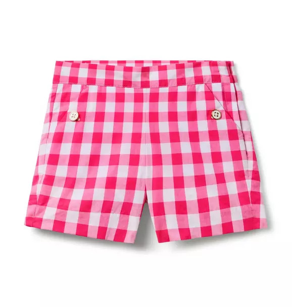 Gingham Poplin Short | Janie and Jack