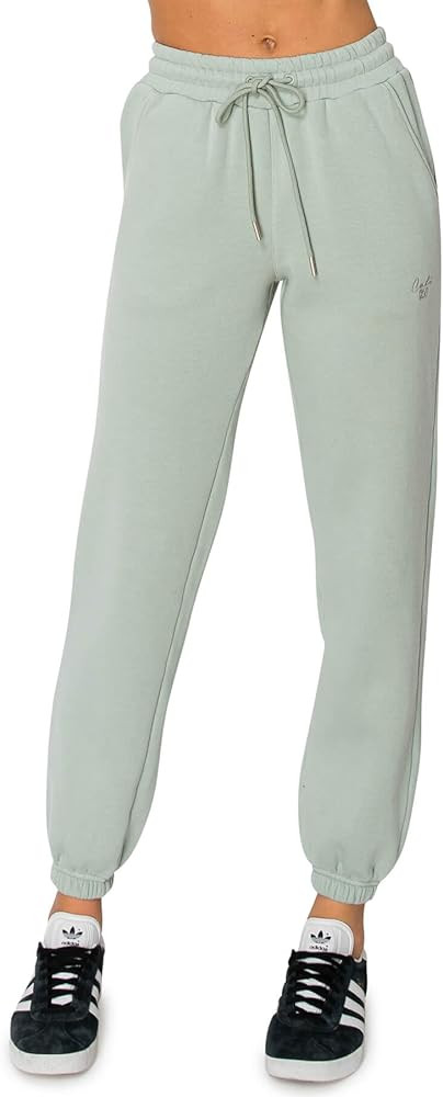 Cali1850 Women's Cloud Nine Fleece Sweatjogger – High-Rise Relaxed Boyfriend Fit, Two Pockets, ... | Amazon (US)