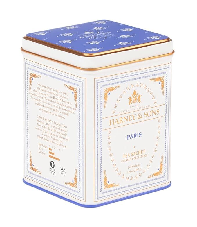 Harney & Sons Paris, Black Tea, 20 Sachets | Amazon (US)