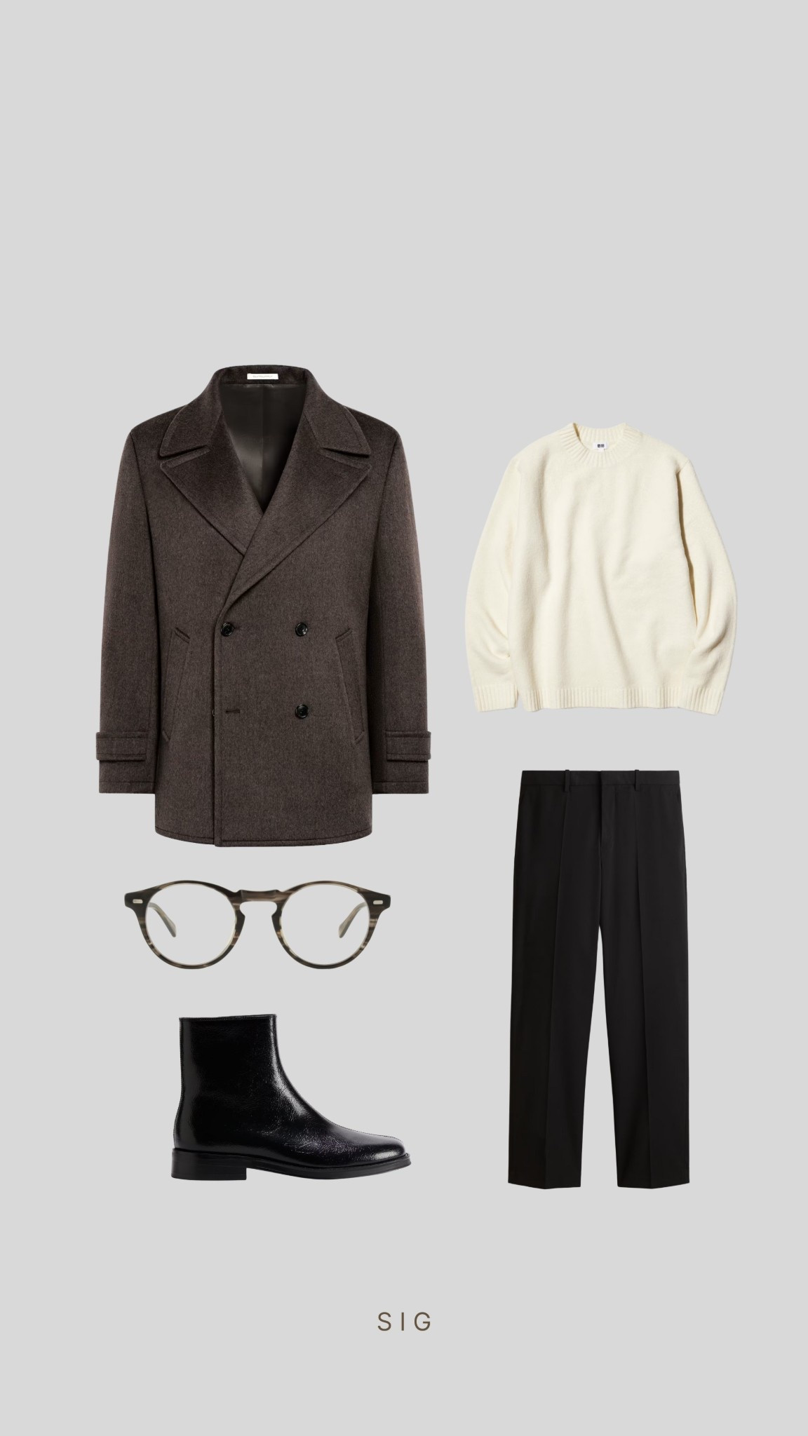 Caban Coat Outfit 

#LTKwinter #LTKherren #LTKstyletip
