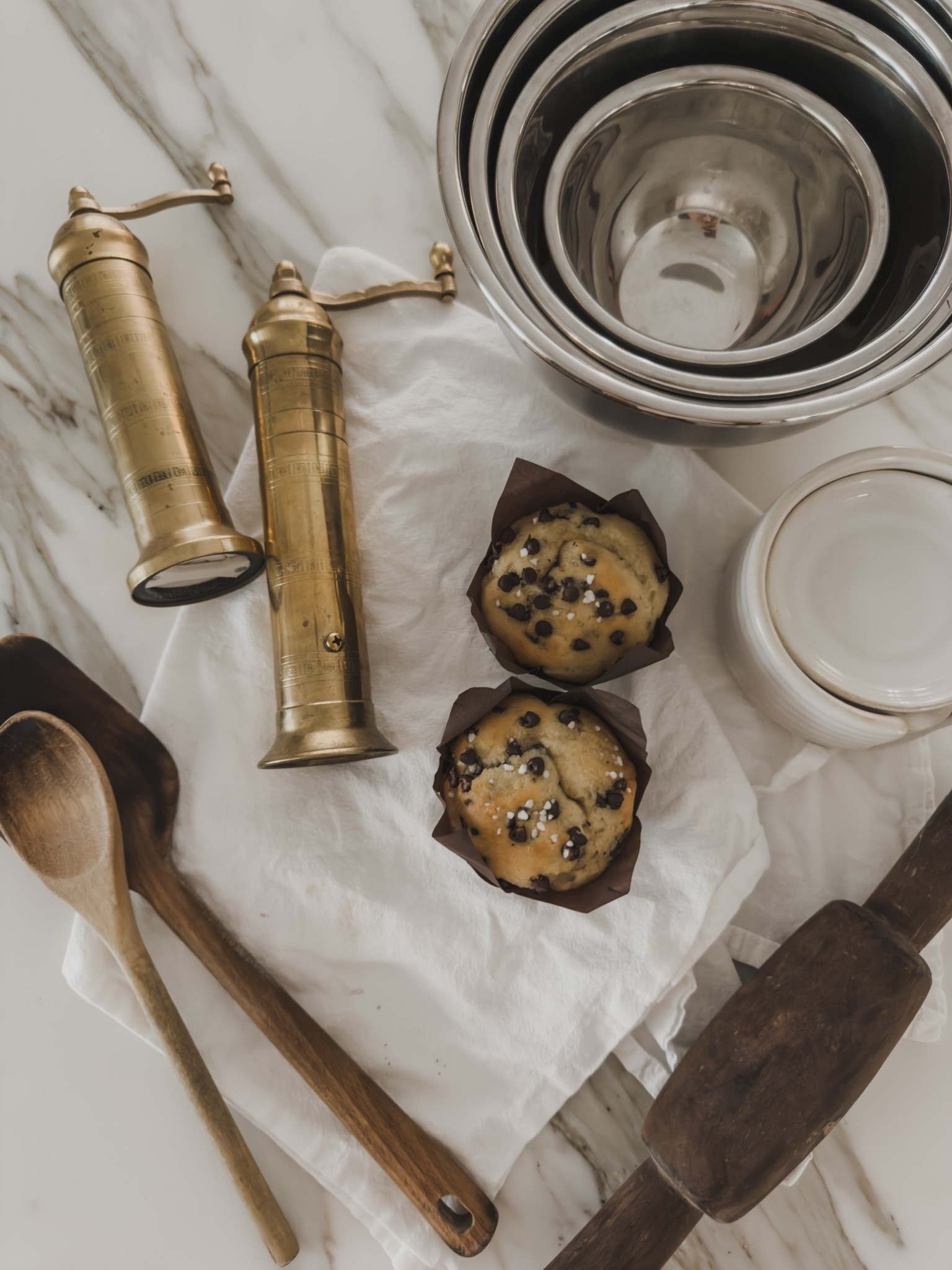 A closer view at some of my kitchen staples! I love an aesthetic find that is also functional to display on the counter and is still practical for every day use. 

Home finds, neutral home inspo, collected style, summer refresh, brass detail, wooden utensils, mixing bowls, neutral wood tone, neutral linen detail, found it on Amazon, neutral kitchen style, spoon rest, marble countertop shop the look!

#LTKSeasonal #LTKHome
