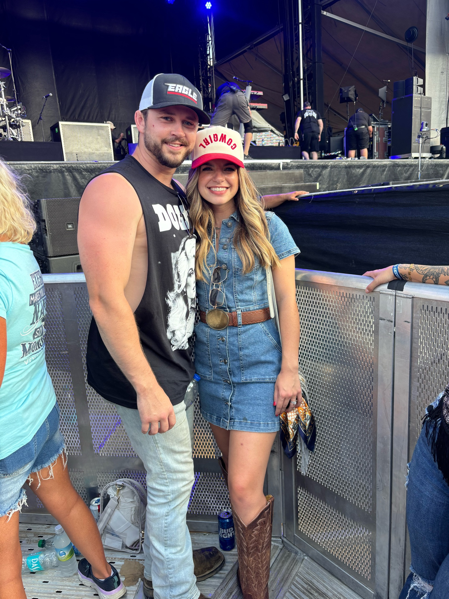 My fav trucker hats from Shop Homewurk perfect fora country concert! Cody Johnson signed mine so I wear it only in special occasions 😂