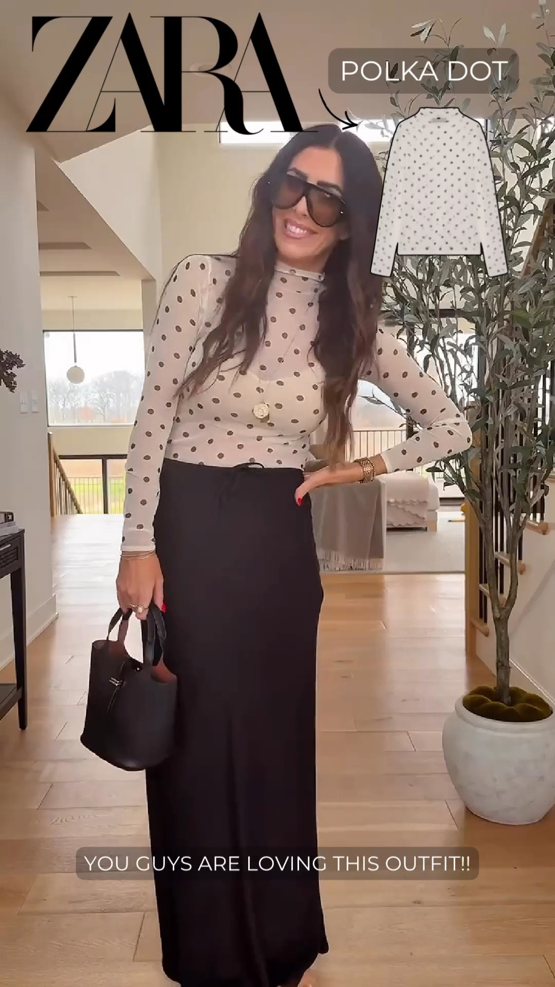 Wearing a size small in the top..would recommend sizing up if you want a loose fit since this is pretty tight! Overall, love and can be dressed up or down. 

Zara favorites, Zara finds 

#LTKSaleAlert #LTKBeauty #LTKootd