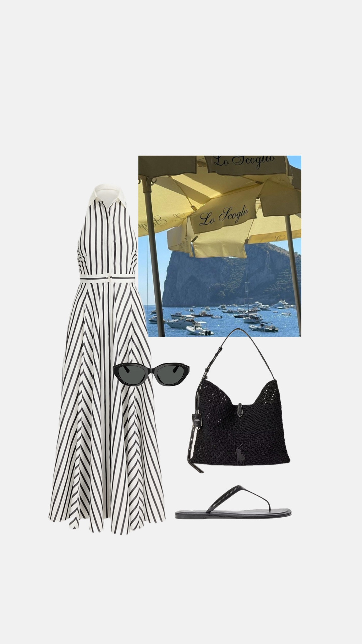 Ralph Lauren Summer Holiday Wardrobe ~ Outfit 3

#kleidgestreift #stripeddress #maxistripeddress #beachbag #knitbag #basketbag #holidaybag #blackbeachbag #summerbag #blacksummerbag #zehtrenner #thongsandals #maxidress #summerlooks #italylooks #holidayoutfits #vacationoutfits #summeroutfits

#LTKsummer #LTKluxury #LTKxRalphLauren