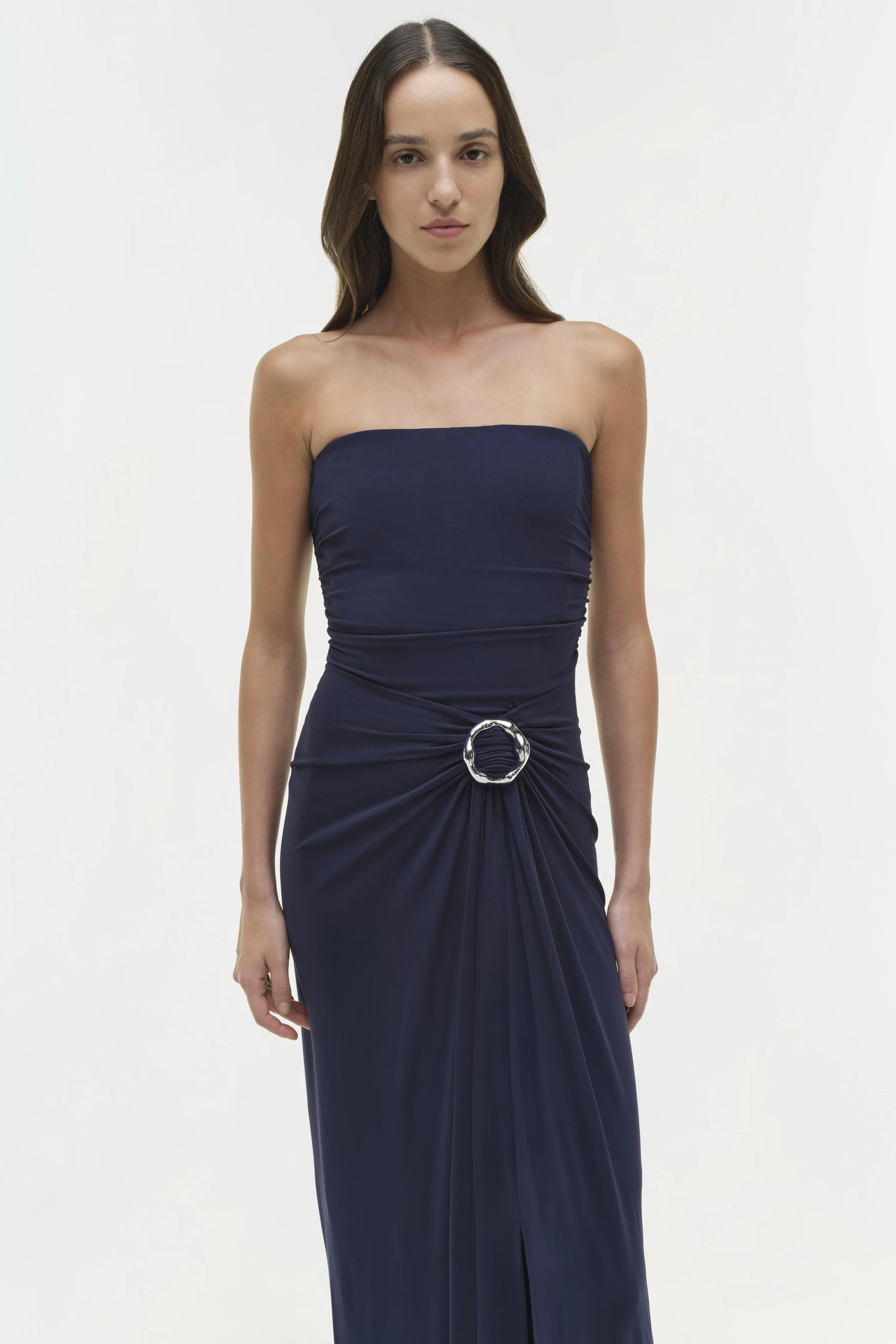 Emma Jersey Strapless Gown | Simkhai