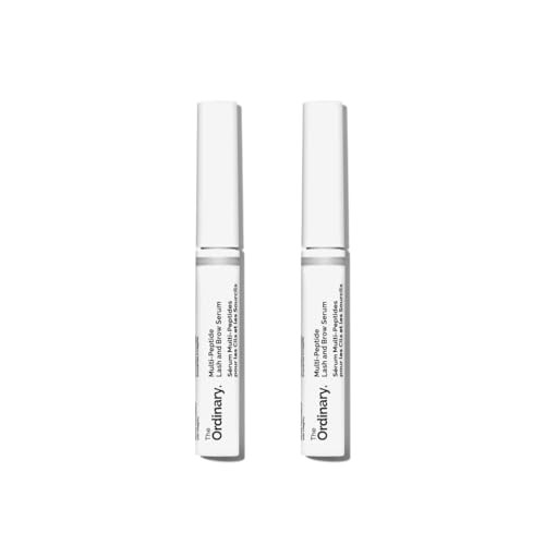 The Ordinary Multi-Peptide Lash and Brow Serum, Peptide-Powered Formula for Thicker, Fuller Looking Lashes & Brows, 0.16 Fl Oz (Pack of 2) | Amazon (US)