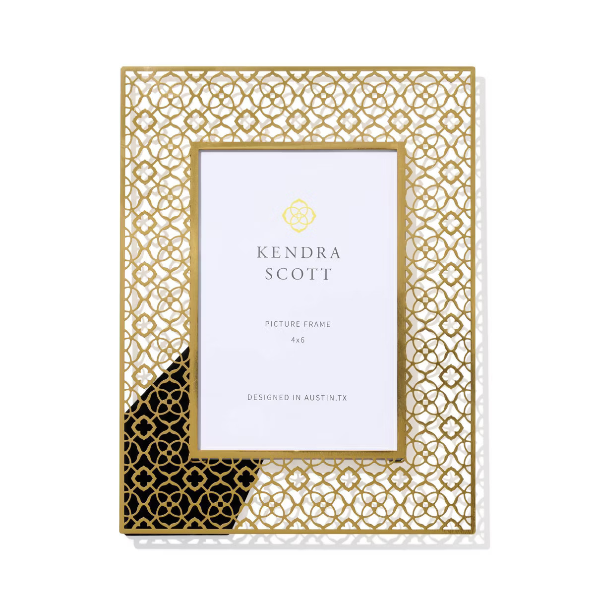 Kendra Scott Filigree Metal Picture Frame 4 x 6 Inches - Gold | Target