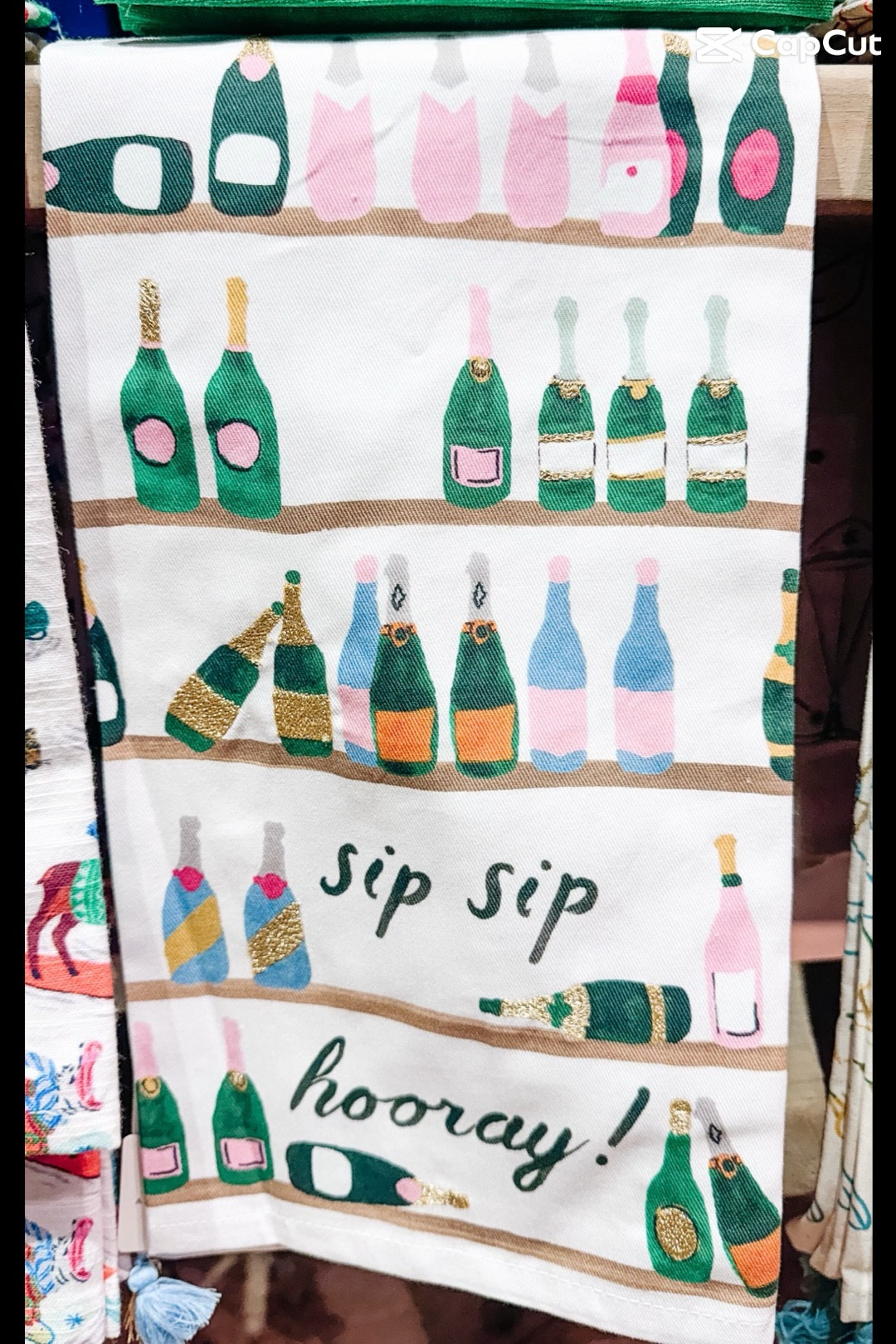 Did I stroll into Anthroplogie to create a Christmas list?  You bet I did.  

I’ve been eyeing these lilac flutes and coupes for a while now and they come in so many other colors as well.    And these red and green wine glasses…perfect for any holiday celebration.  

And yes, I came home with that towel…some things you just can’t wait for! 

#LTKHoliday #LTKparties #LTKhome