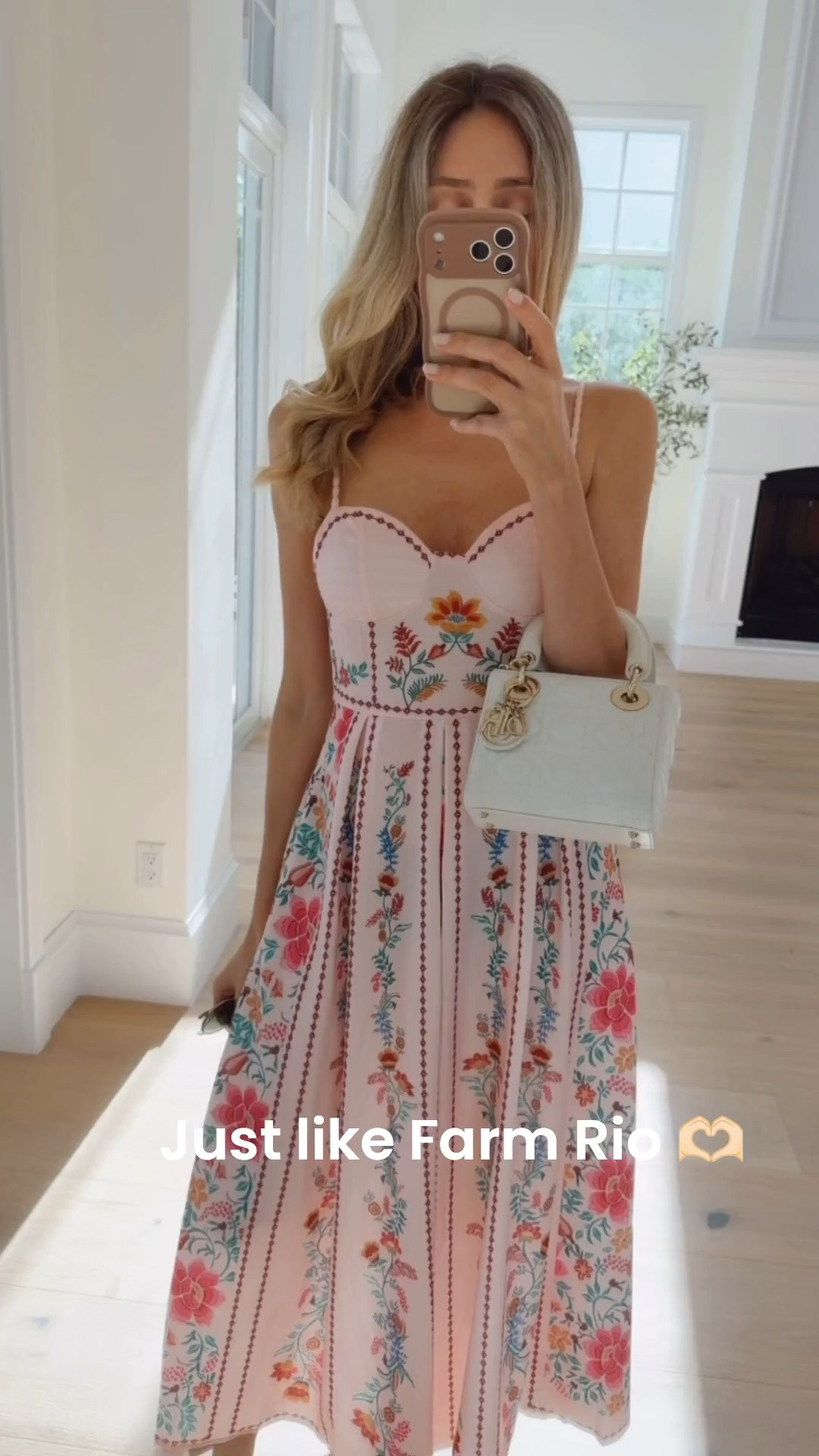 Gorgeous Amazon dress that looks just like farm rio 💕 the fit and quality are outstanding 
Runs tts , wearing a size small

#LTKU #LTKootd #LTKSeasonal