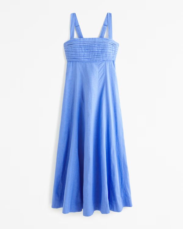 Emerson Fit and Flare Maxi Dress | Abercrombie & Fitch (US)