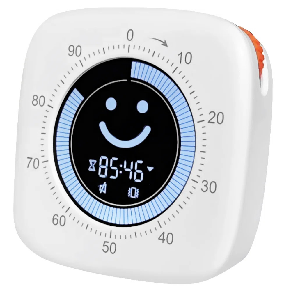 Time Timer, Rechargeable Digital Visual Countdown Timer \u2013 Large Display, Adjustable Volume, ... | Wayfair North America