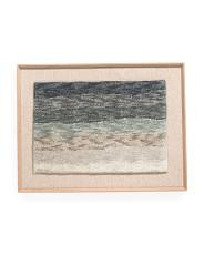 32x42 Wool Face Atlantico Natural Hand Crafted Wall Art | TJ Maxx