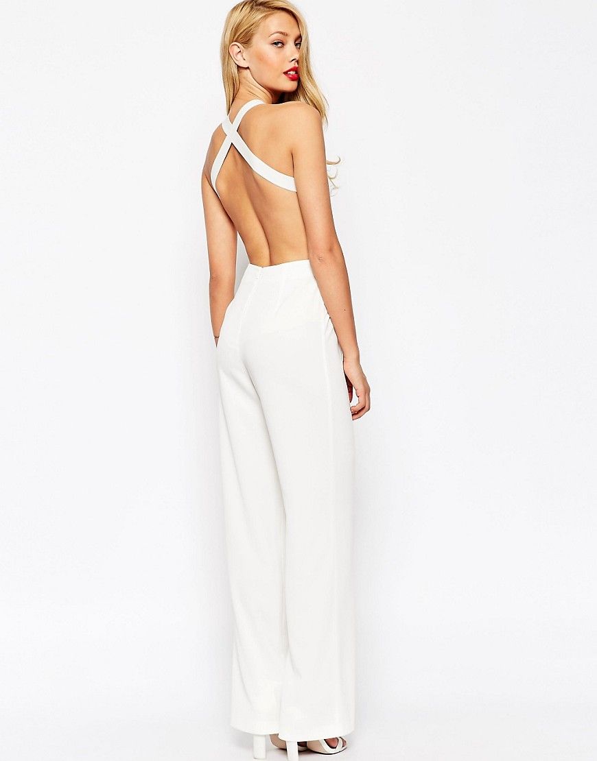 ASOS Jumpsuit With Elasticated Back | ASOS UK