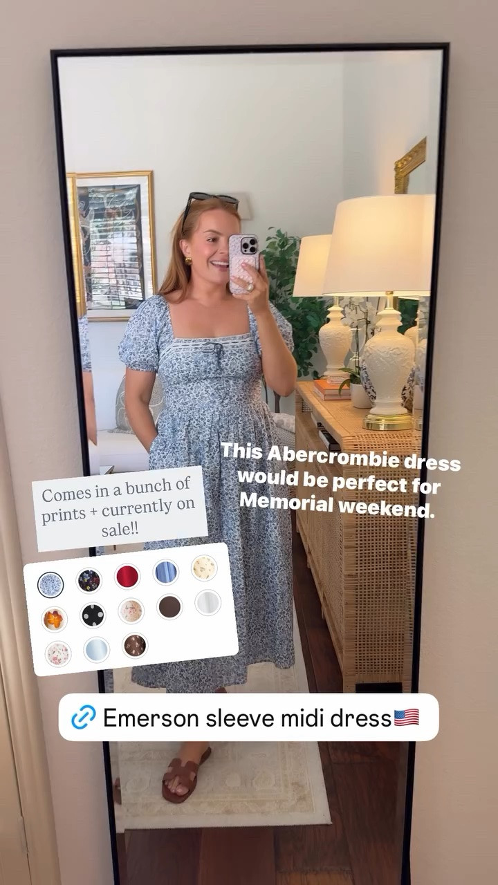 I got a size small🇺🇸

Abercrombie sale happening now! This dress would be the perfect Memorial Day dress❤️

Comes in a bunch of prints + currently on sale!!

#LTKootd #LTKmomlife #LTKSaleAlert