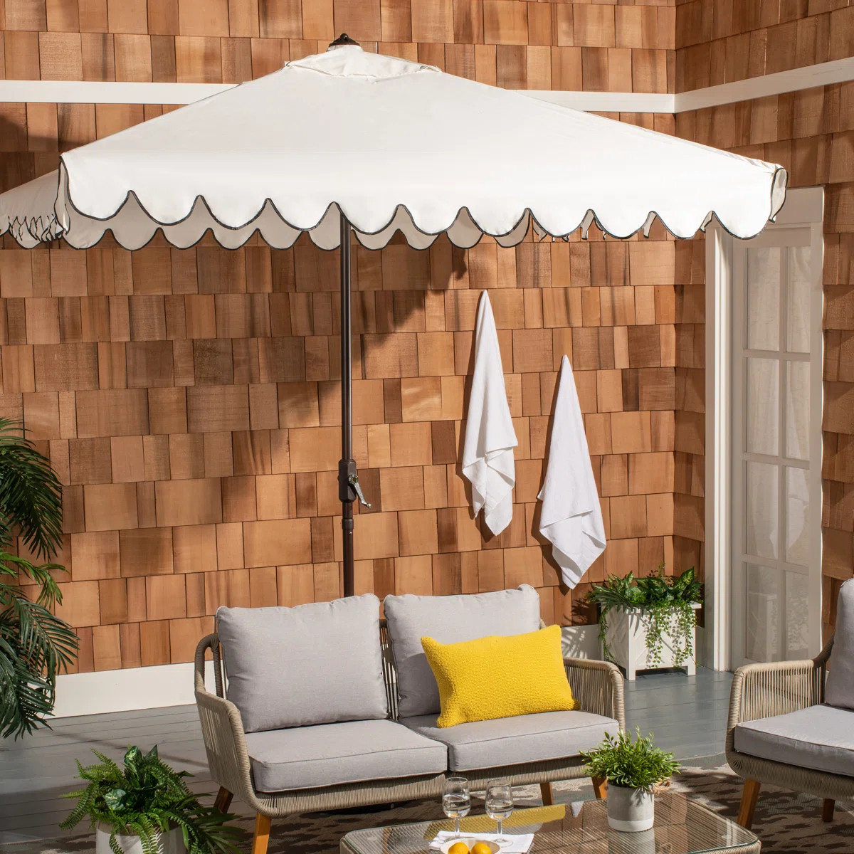 Bourbana 90'' Beach Umbrella | Wayfair North America