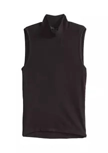 Essential Sleeveless Mock Neck Sweater | Belk