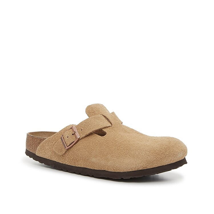 Birkenstock Boston Clog | Women's | Beige | Size EU 39 / US Womens 8-8.5 / Mens 6-6.5 | Clogs | DSW