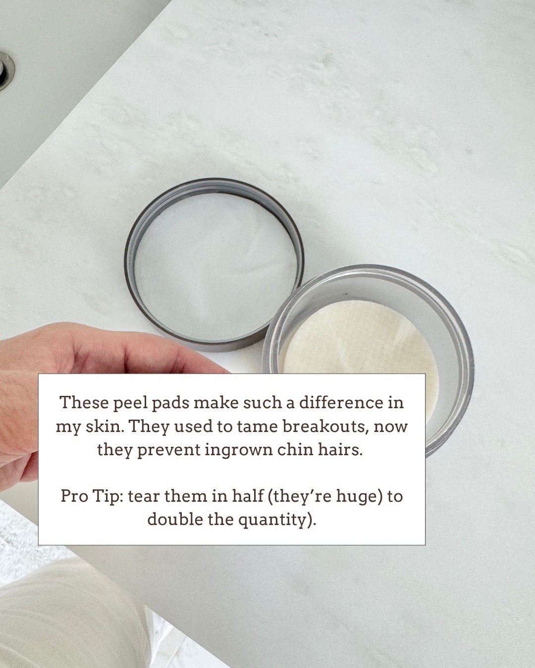 My go to peel pads, they help tame breakouts and are so big you can tear them in half 🙌🏻🙌🏻

#LTKselfcare #LTKBeauty