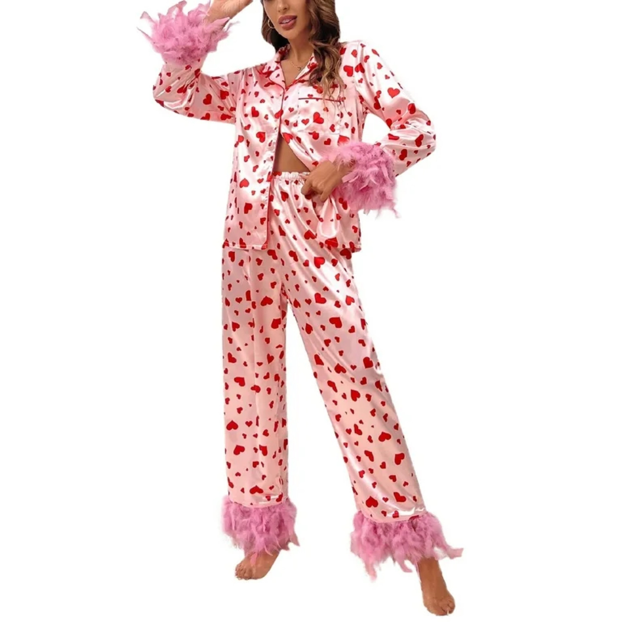 Walmart Valentine’s Day pajamas 

#LTKSeasonal #LTKSaleAlert #LTKFindsUnder50