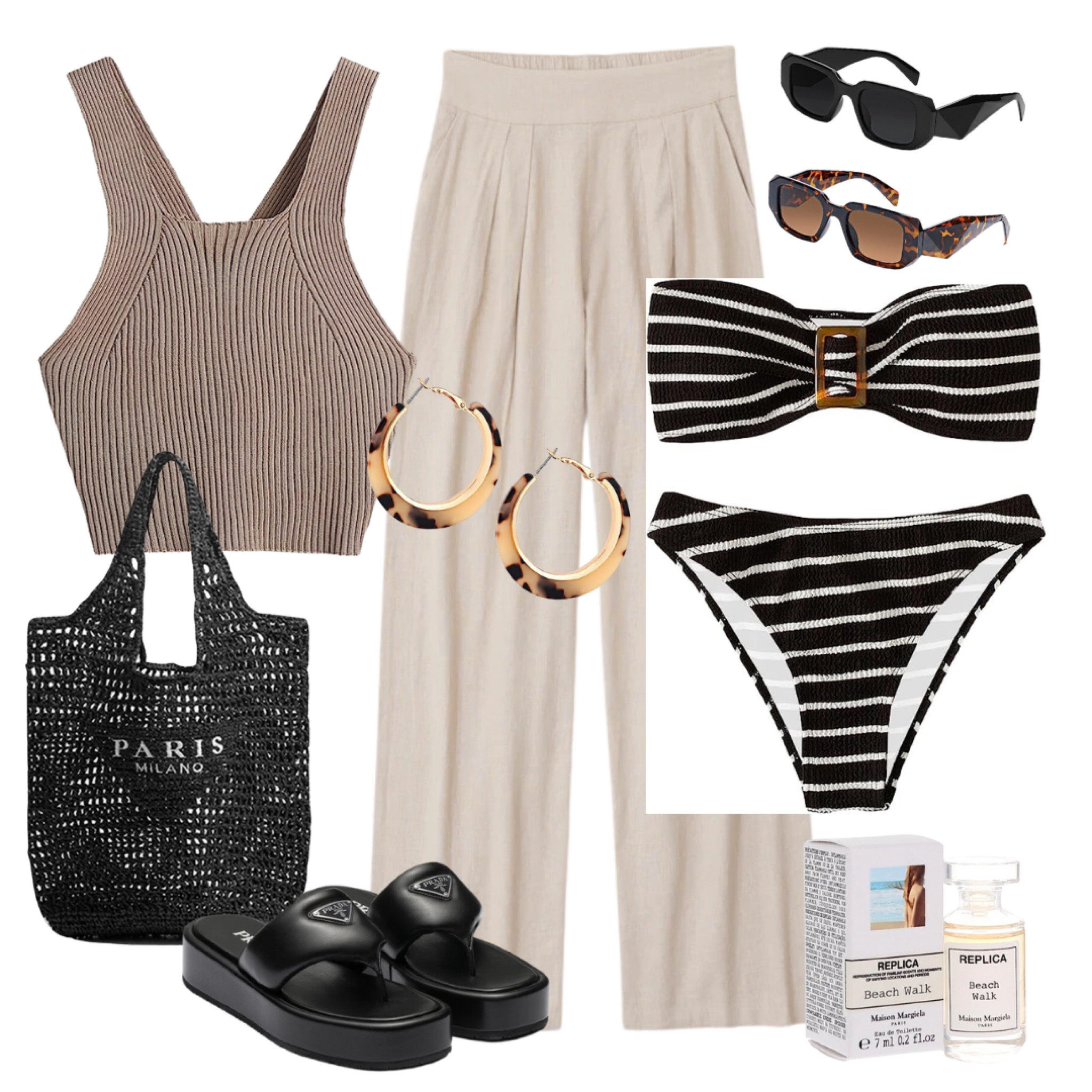 Casual linen beach day outfit 

#LTKxPrimeDay #LTKFind #LTKitbag