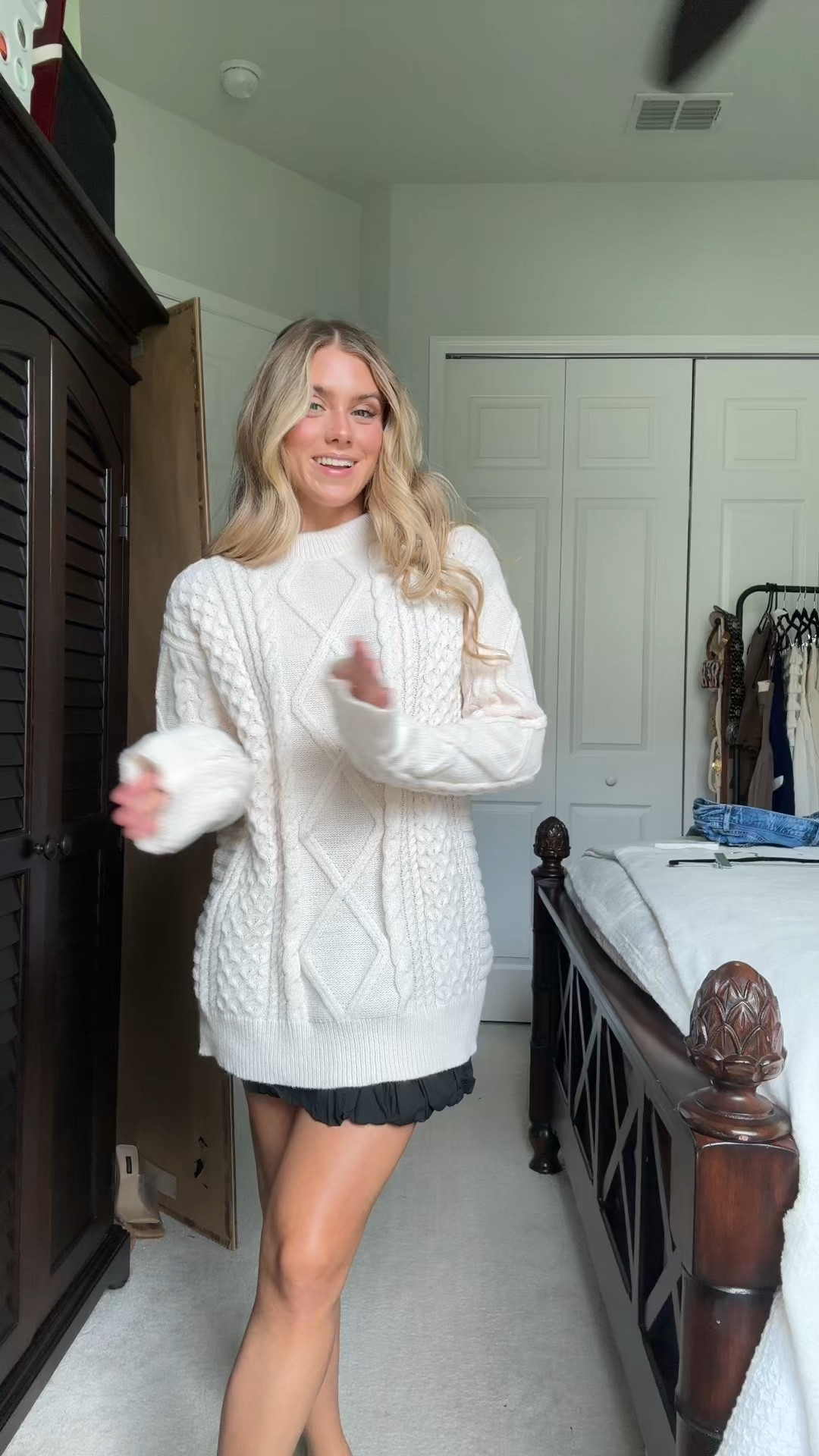 Amazon. Women Cable Knit Vintage Chunky Sweater Loose Casual Knitted Sweater Unisex Woven Crewneck Knitted Top  

#LTKSaleAlert #LTKFindsUnder50 #LTKVideo