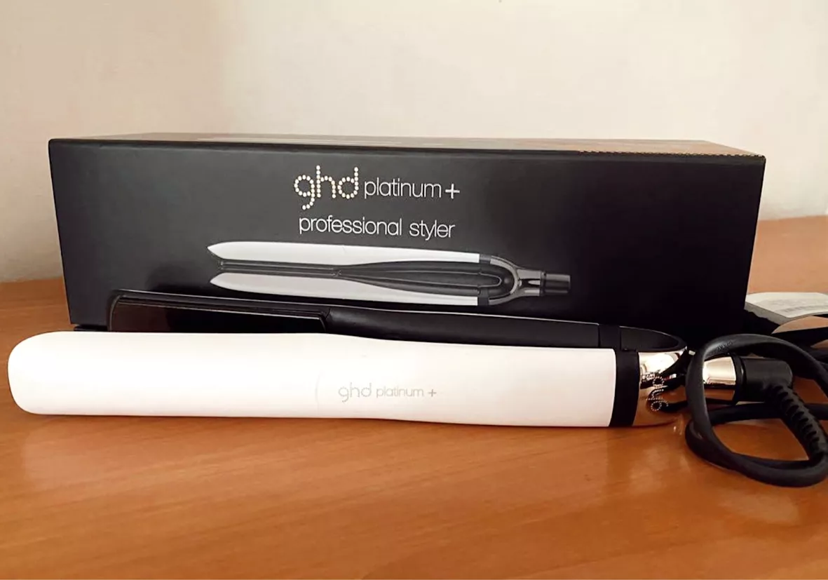 GHD Platinum+ Professional Hair Styler 1 inch, White