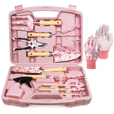 12-Piece Womens Gardening Tools Gift Set, Rust-Proof & Heavy-Duty Garden Tools With Durable Carrying Case, Fashionable & Thoughtful Gardening Gifts Fo | Wayfair North America