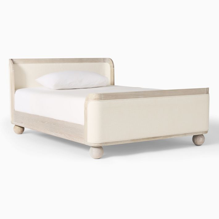 Joseph Altuzarra Sphere Foot Upholstered Bed | West Elm (US)