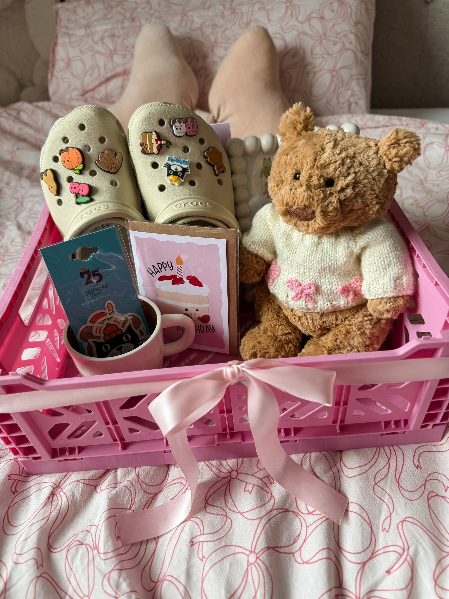 jellycat birthday basket 🧸🎀 

#LTKhome #LTKfamily #LTKkids