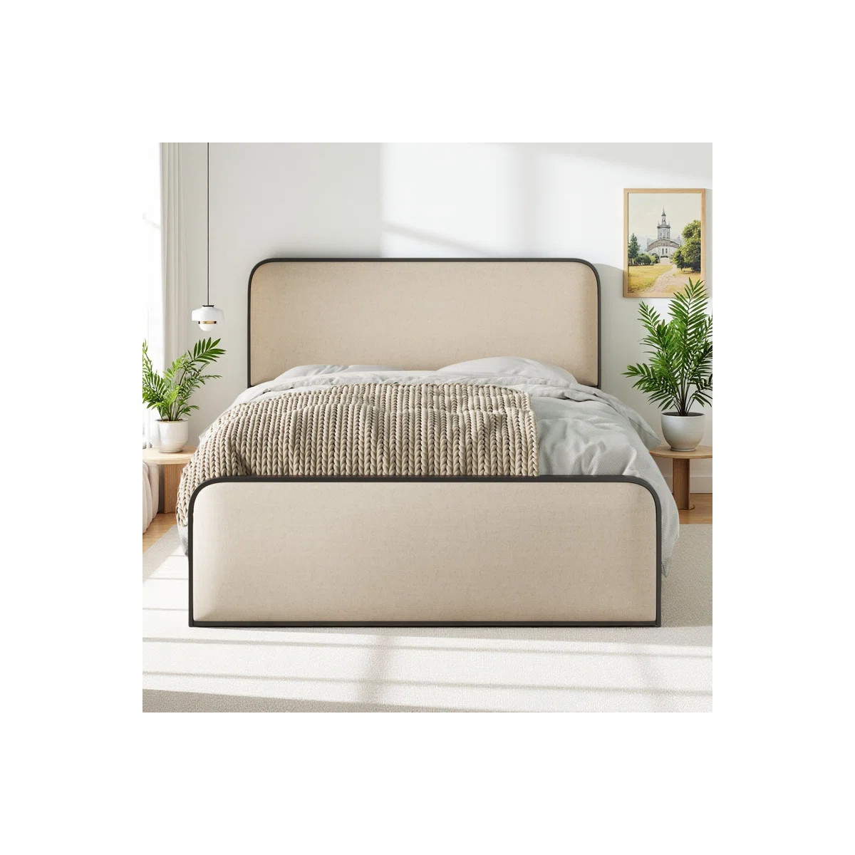 Upholstered Bed with Storage | Wayfair North America