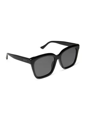 DIFF Eyewear Women's Meredith Black Sunglasses | Belk