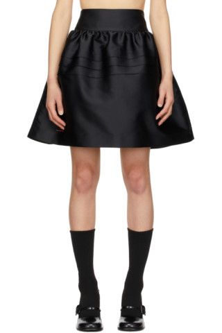 Black Puff Skirt | SSENSE