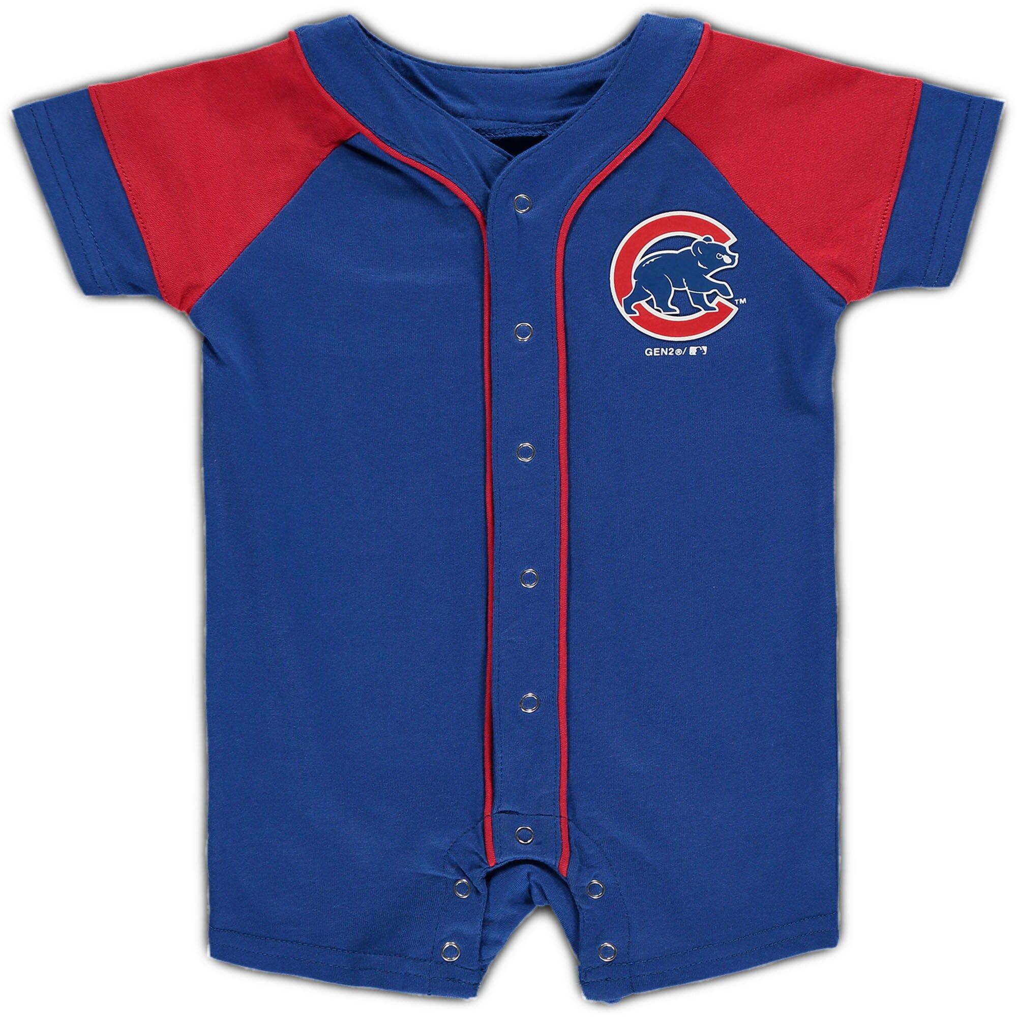 Newborn & Infant Chicago Cubs Royal Little Slugger Romper | MLB Shop