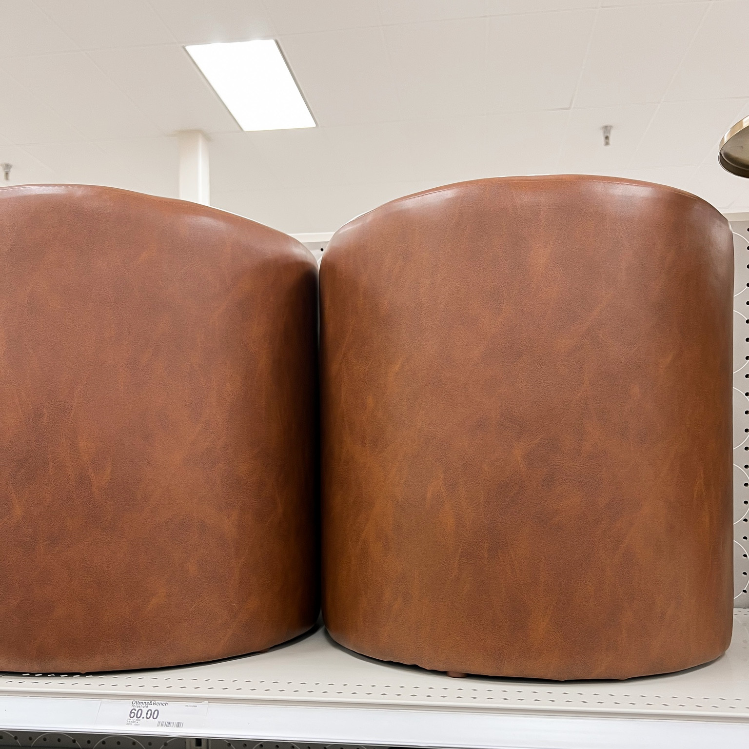 Looooving these circle leather ottomans from Target! Would be so cute with two at the end of your bed 😍 not online yet so check local stores!

#LTKFind #LTKhome #LTKunder100