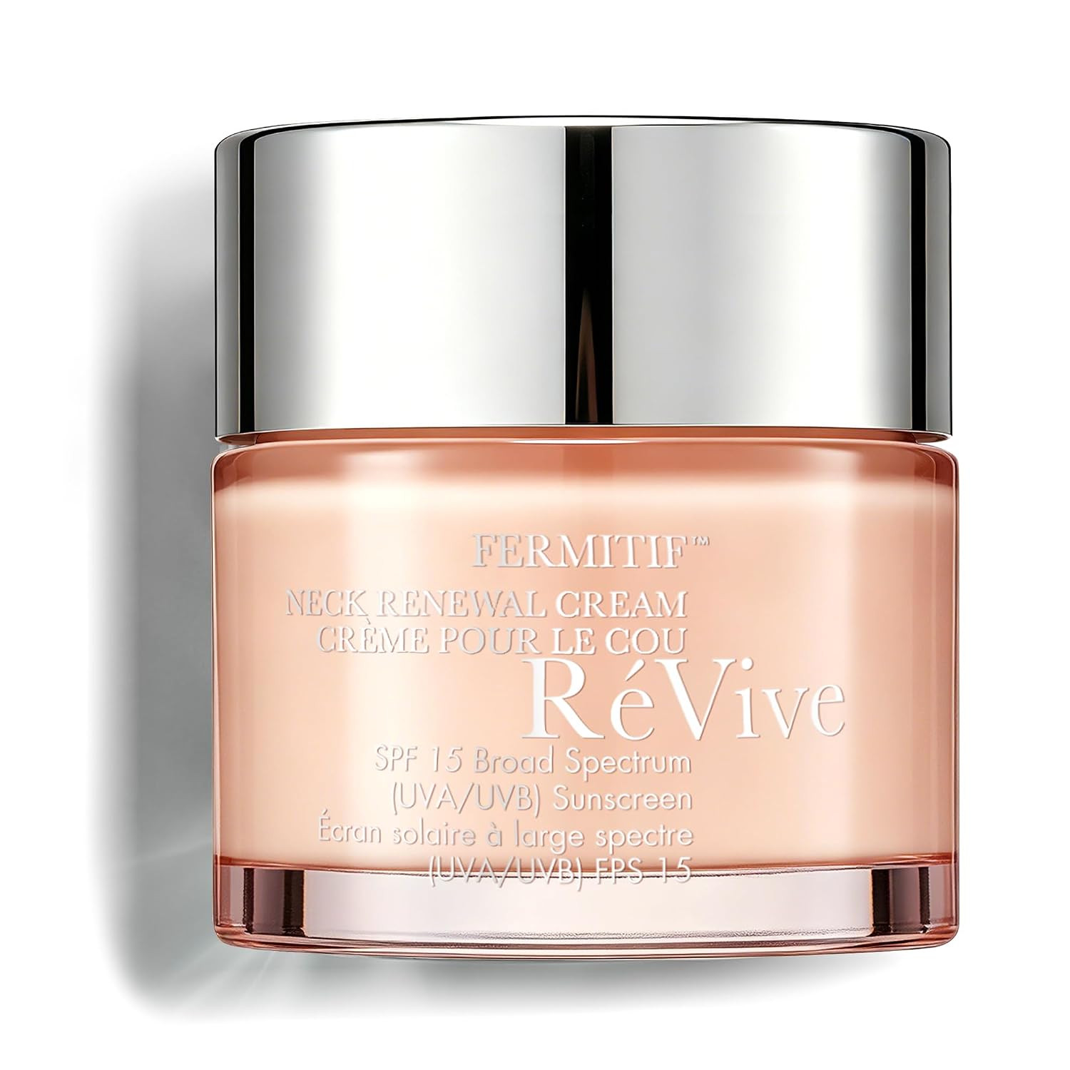 RéVive Fermitif Neck Renewal Cream - Neck and Décolletage Tightening Cream - Broad Spectrum SPF 15 Sunscreen - Anti-Aging, Reduces Fine Lines & Smooths Skin, 2.5 OZ | Amazon (US)