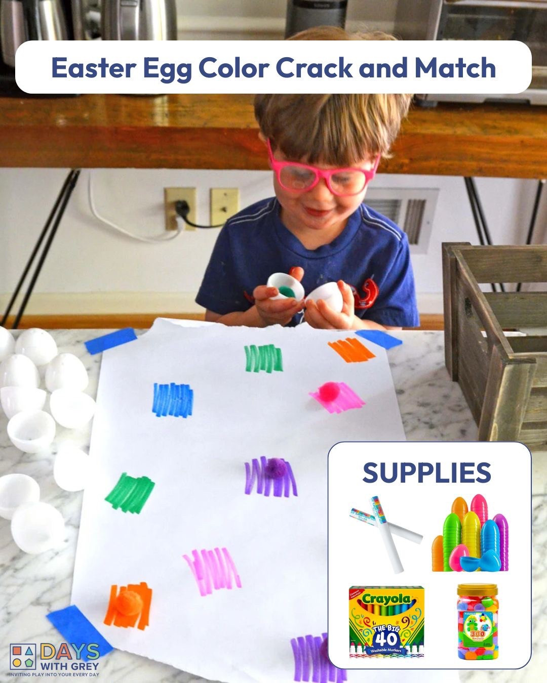 Looking for an easy toddler Easter activity? This is a hit! This activity strengthens your child’s hand eye coordination and fine motor strength with opening the eggs, and lets them practice color sorting as well! 

#LTKKids #LTKSeasonal #LTKFamily