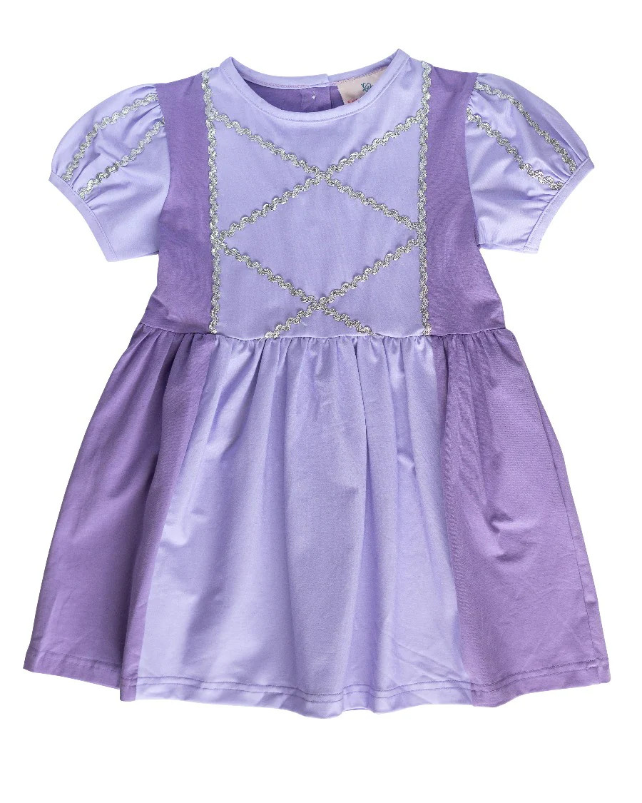 Let Your Hair Down Princess Dress | Smockingbird Kids