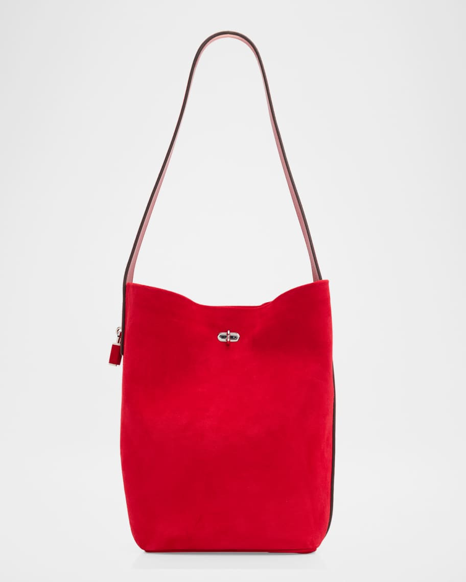 Tory Burch Slim Suede Bucket Bag | Neiman Marcus