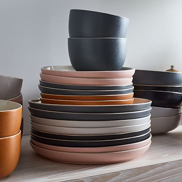 Kaloh Stoneware Dinner Plate Sets | West Elm (US)