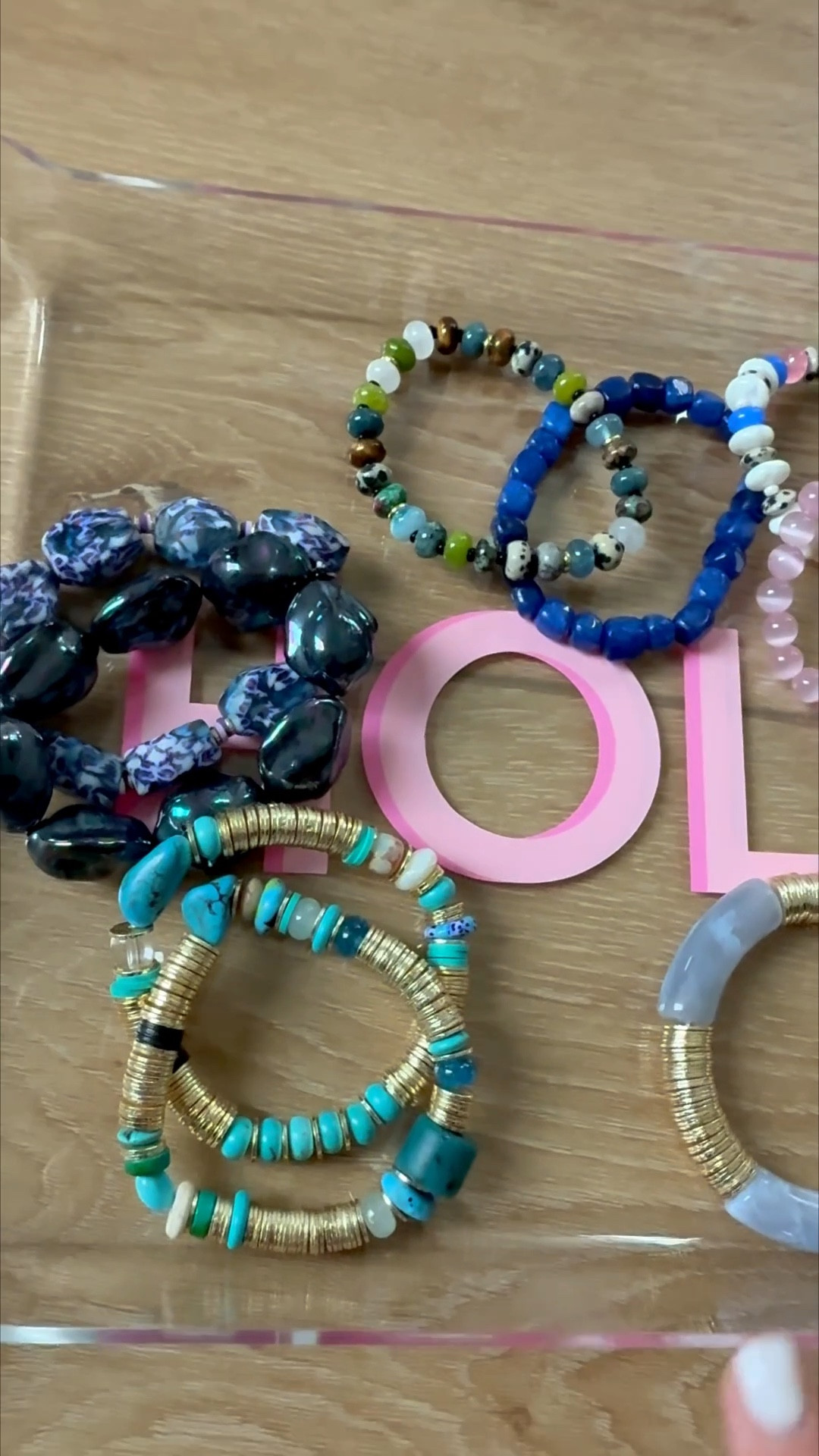 Jewelry code houseofleo25. Tank code Tammy15. Sprinkled with pink code TAMMY10. Beaded bracelets, bracelet stack, beaded necklace. Valentine’s Day gifts 

#LTKSaleAlert #LTKFindsUnder50 #LTKFindsUnder100