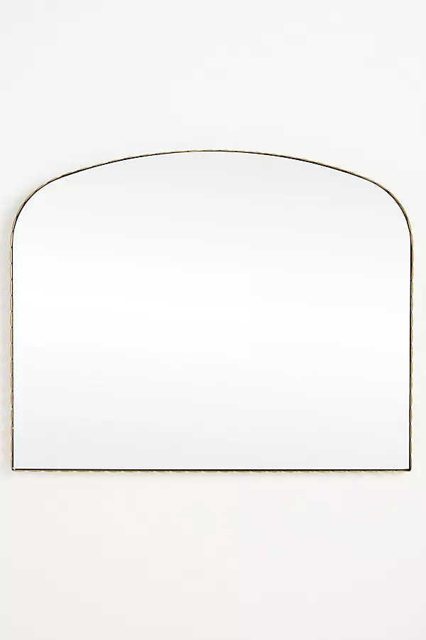Jules Scalloped Metal Mirror | Anthropologie (US)