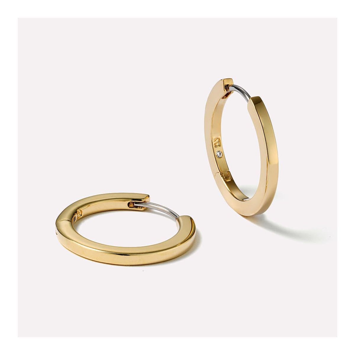 Ana Luisa - Gold Huggie Hoop Earrings  - Huggie Hoops Medium | Target