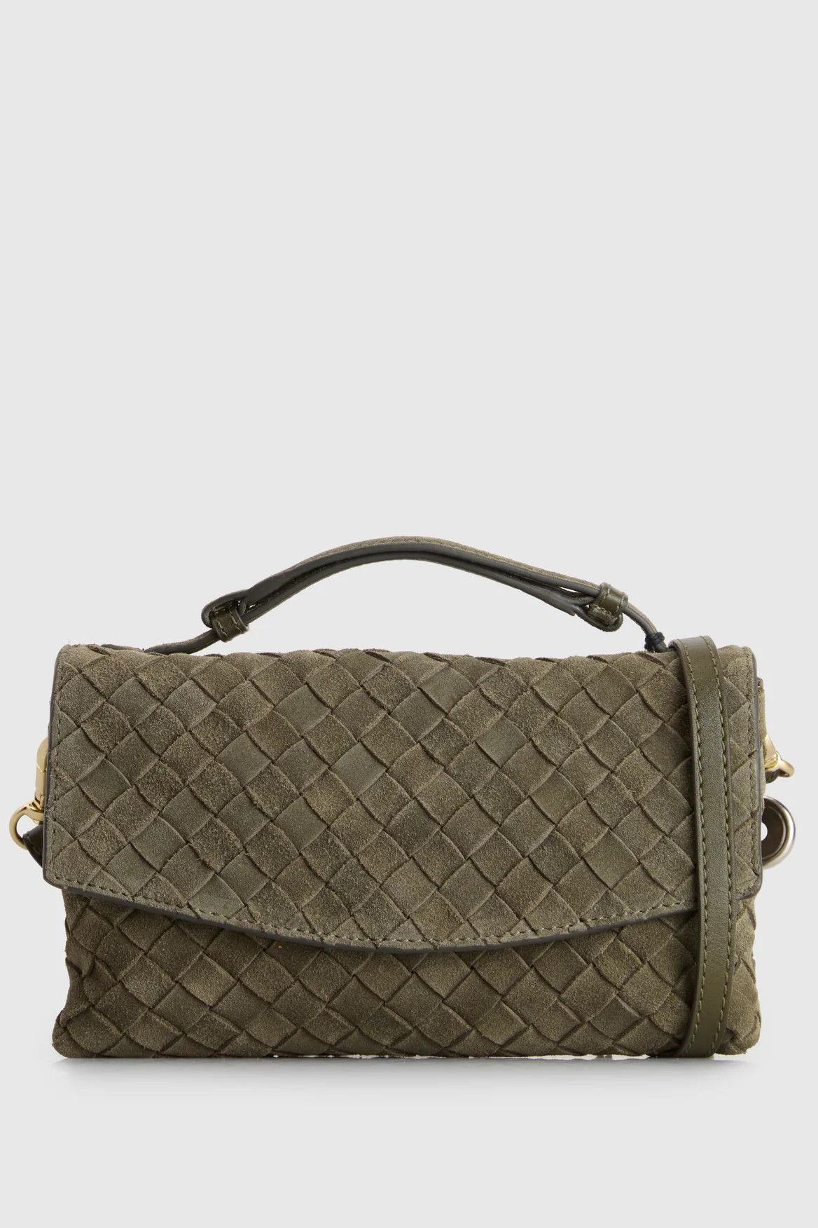 Nieve Leather Flap Crossbody Bag | Strand Australia