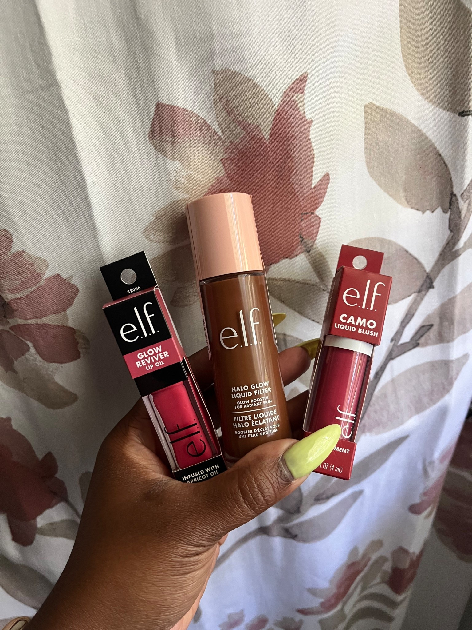 Today is the LAST day of the elf sale! You get $10 off orders of $45+ with in app code!

e.l.f. Halo Glow Liquid Filter, 
Glow Reviver Lip Oil, Camo Liquid Blush, Power Grip Dewy Setting Spray

#LTKCyberWeek #LTKBeauty #LTKGiftGuide