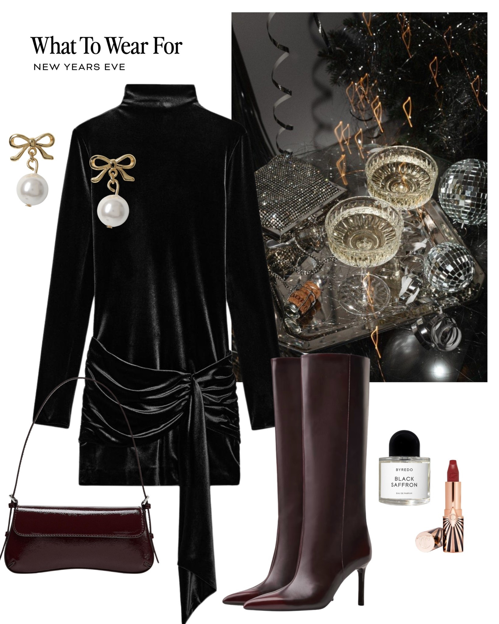 New Year’s Eve outfits ✨

Velvet dress / burgundy bag / party wear / knee high boots 

#LTKuk #LTKpartywear #LTKdresses