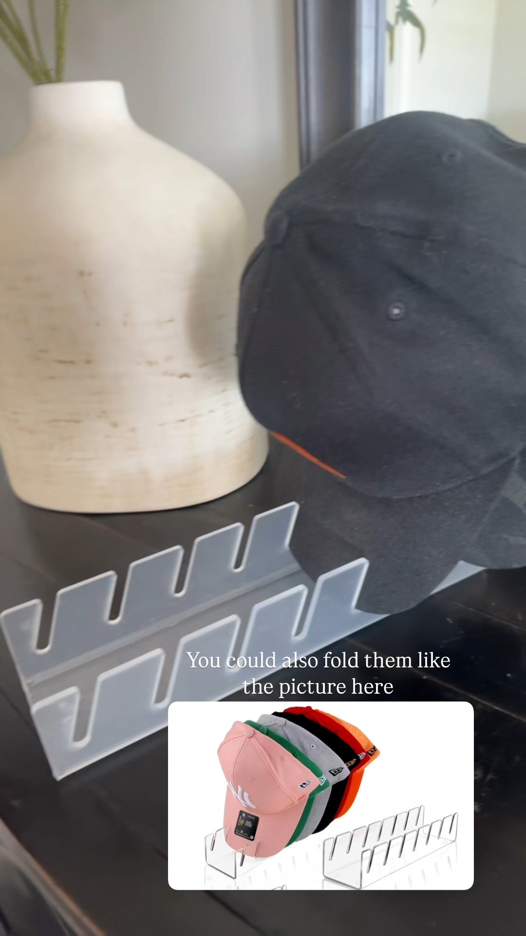 Hat organizer! 

#LTKHome #LTKFindsUnder50