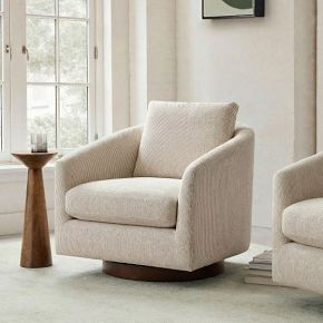 Imogene Swivel Chair | West Elm (US)